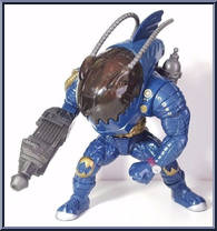 Power Bite Piranoid from Street Sharks - Series 4 manufactured by Mattel [Loose]