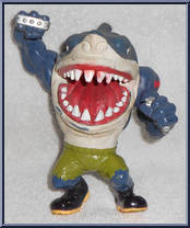 Ravenous Ripster from Street Sharks - Series 3 manufactured by Mattel [Loose]