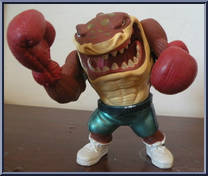 Slugger Slammu from Street Sharks - Series 4 manufactured by Mattel [Loose]