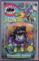 Stingshot Streex from Street Sharks - Series 5 - Night Fighters manufactured by Mattel [Front]