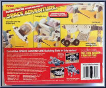 Assault Craft from Super Blocks - Space Adventure manufactured by Tyco [Back]