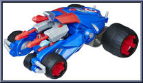 Captain America's Victory Launcher from Super Hero Adventures - Basic Series manufactured by Hasbro [Loose]