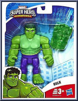 Hulk from Super Hero Adventures - Basic Series manufactured by Hasbro [Front]