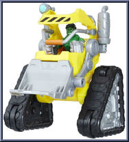 Hulk (Power Dozer) from Super Hero Adventures - Basic Series manufactured by Hasbro [Loose]