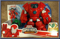 Stark Tech Armor from Super Hero Adventures - Basic Series manufactured by Hasbro [Front]