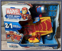 Super Hero Command Center from Super Hero Adventures - Basic Series manufactured by Hasbro [Front]