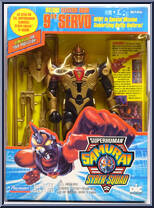 Servo (Electro Grid) from Superhuman Samurai Syber-Squad - Deluxe manufactured by Playmates [Front]