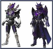 Masked Rider Den-O (Gun Form) & Ryutaros Imagin from Super Imaginative Chogokin - 2-Pack Boxed Set manufactured by Bandai [Front]
