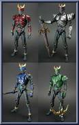 Masked Rider Kuuga (Mighty Form) from Super Imaginative Chogokin - Single Boxed Figure manufactured by Bandai [Front]