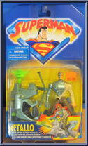 Metallo from Superman - Animated Series - Series 4 manufactured by Kenner [Front]