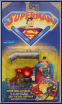 Superman (Power Swing) from Superman - Animated Series - Series 3 manufactured by Kenner [Front]