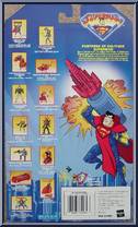 Superman (Fortress of Solitude) from Superman - Animated Series - Series 5 manufactured by Kenner [Back]
