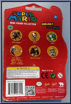 Dixie Kong from Super Mario - Mini Figure Collection - Series 3 manufactured by Goldie Marketing [Back]