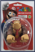 Donkey Kong from Super Mario - Mini Figure Collection - Series 3 manufactured by Goldie Marketing [Front]