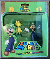 Lakitu / Luigi from Super Mario - Figurines - Collector's Tin manufactured by Goldie Marketing [Front]