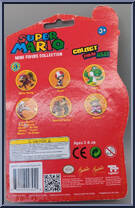 Yoshi from Super Mario - Mini Figure Collection - Series 3 manufactured by Goldie Marketing [Back]