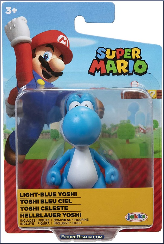 Yoshi (LightBlue) Super Mario Mini Jakks Pacific Action Figure