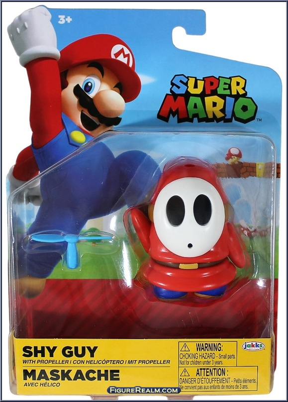 Shy Guy (with Propeller) Super Mario Basic Series Jakks Pacific