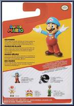 Ice Mario (Open Arms) from Super Mario - Mini manufactured by Jakks Pacific [Back]