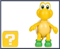 Koopa Troopa (Green) (with Question Block) Action Figure