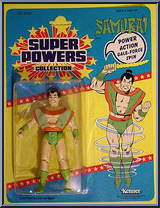 Samurai from Super Powers - Series 3 manufactured by Kenner [Front]