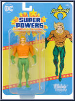 Aquaman from Super Powers - Basic Series manufactured by McFarlane [Front]