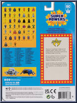 Aquaman (Gold) from Super Powers - Basic Series manufactured by McFarlane [Back]