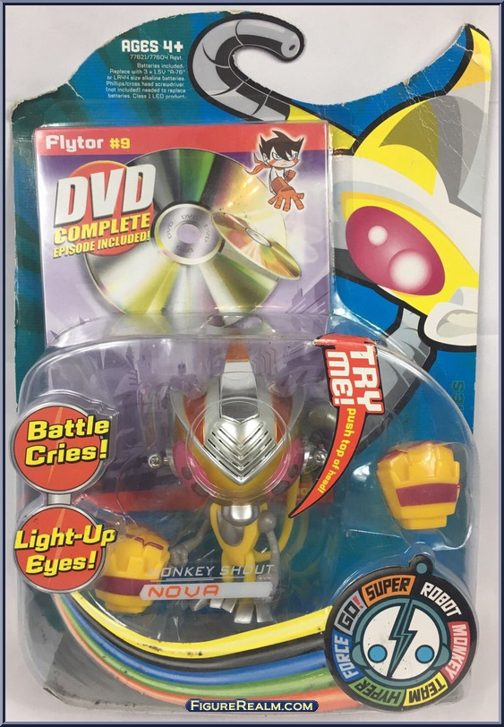 Rute egyptisk nederlag Nova - Super Robot Monkey Team Hyper Force Go! - Monkey Shout - Hasbro  Action Figure