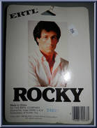 Sylvester Stallone (Rocky III) from Super Stars - Die-Cast manufactured by ERTL [Back]