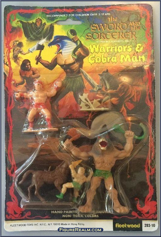 Figurine RARE Fleetwood Toys – Centaure Du Film The Sword And The Sorcerer (Vintage)