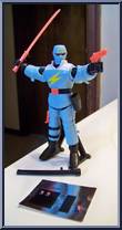 Thunderbolt from Tacky Stretchoid Warriors! - Basic Series manufactured by Bandai [Loose]