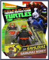 Samurai Mikey from Tales of the Teenage Mutant Ninja Turtles - Samurai manufactured by Playmates [Front]