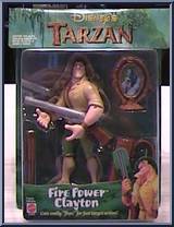 Clayton (Fire Power) from Tarzan - Disney's - Basic Series manufactured by Mattel [Front]