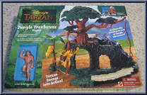 Jungle Treehouse from Tarzan - Disney's - Playsets manufactured by Mattel [Front]