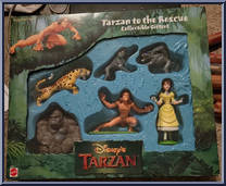 Tarzan to the Rescue from Tarzan - Disney's - Collectible Figures manufactured by Mattel [Front]