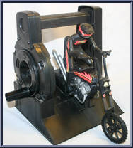 Super Stunt Dirt Bike (Maruader) from Team America - Accessories manufactured by Ideal [Loose]