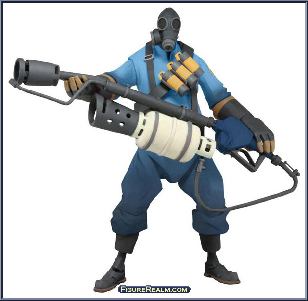 Amazon | 未開封品 ネカ NECA パイロ PYRO BLUバージョン TEAM