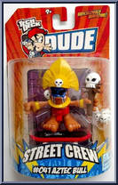 Aztec Bull from Tech Deck Dude - Street Crew manufactured by X-Concepts [Front]