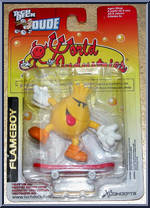 Flameboy (World Industries) from Tech Deck Dude - Skate Crew 1 manufactured by X-Concepts [Front]