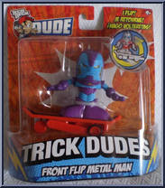 Metal Man (Front Flip) from Tech Deck Dude - Trick Dudes manufactured by X-Concepts [Front]
