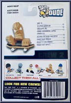 Tiki from Tech Deck Dude - Crew  2 - Magna Series manufactured by X-Concepts [Back]