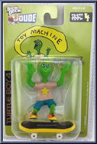 Turtle Boy 4 (Toy Machine) from Tech Deck Dude - Skate Crew 4 manufactured by X-Concepts [Front]