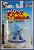 Wet Willy (World Industries) from Tech Deck Dude - Skate Crew 1 - Magna Series manufactured by X-Concepts [Front]