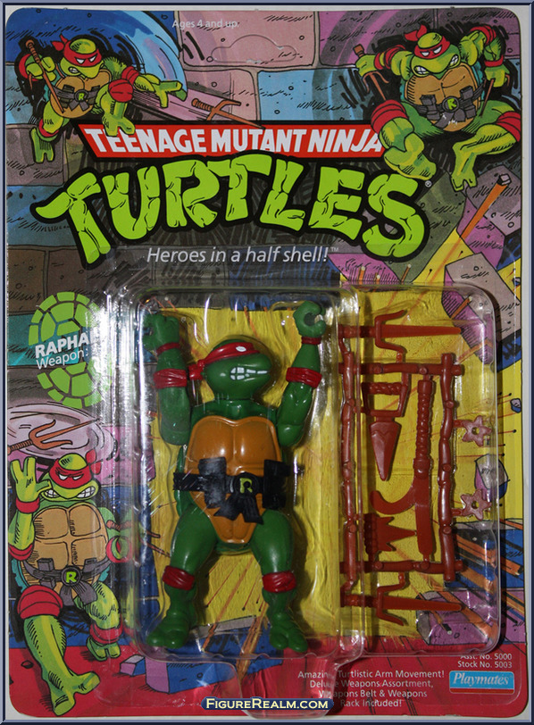 Raphael (Soft Head) - Teenage Mutant Ninja Turtles - 1988 - Basic