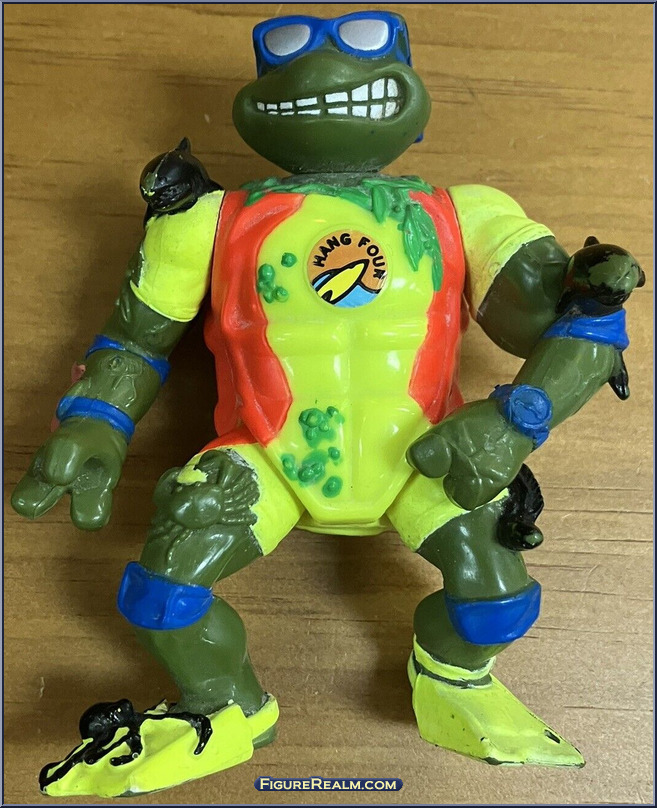 Surfer Leo with Mondo Mutant Surfer Tube - Teenage Mutant