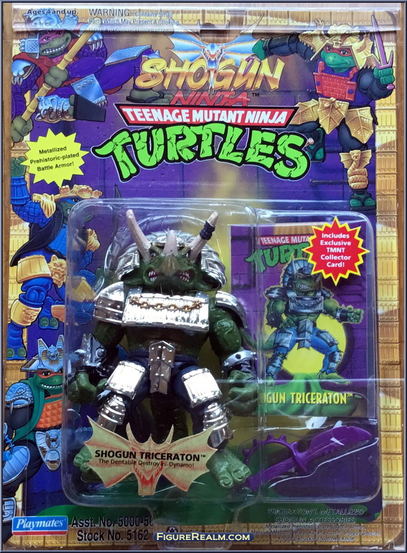 Shogun Triceraton (with Card) (Violet Accessories) - Teenage