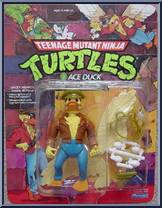 Ace Duck from Teenage Mutant Ninja Turtles - 1989 - Basic Figures manufactured by Playmates [Front]