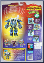 Andro-Skeleton Leonardo from Teenage Mutant Ninja Turtles - Muta Force manufactured by Playmates [Back]