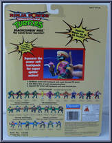 Sewer Spitting - Beachcombin' Mike [Reissue] from Teenage Mutant Ninja Turtles - 10th Anniversary - Ninja Power manufactured by Playmates [Back]