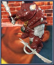Warrior Bebop from Teenage Mutant Ninja Turtles - Warriors of the Forgotten Sewer manufactured by Playmates [Loose]